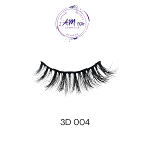 Style 3D 004 - Flared lash style will elongate your eyes and give them a cat eye effect.