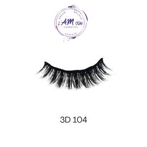 Style 3D 104  For a doll eyed effect, this style is the one for you. Full flutter, wispy finish.